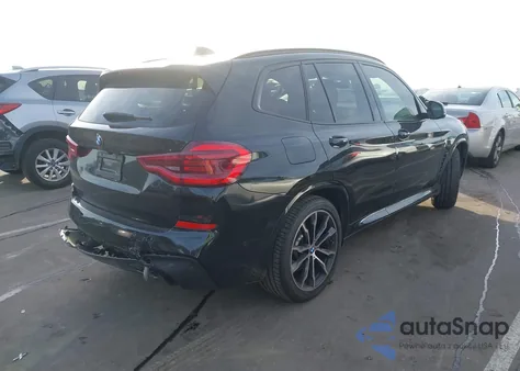 2021 BMW X3 Sdrive30I z USA, uszkodzony, nr VIN 5UXTY3C03M9G63309